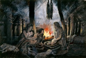 グリムスポンド、青銅器時代、c1990-2010 作： Ivan Lapper