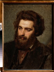 TeeアーティストA. Quingjiの肖像画 作： Ivan Nikolaevich Kramskoy