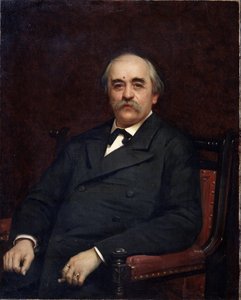 作家グリゴリ ダニレフスキー (1829-1890) の肖像画。 （著者グリゴリ・ダニレフスキーの肖像）。 Ivan Nikolayevich Kramskoi (1837-1887) の絵画、キャンバスに油彩 作： Ivan Nikolaevich Kramskoy