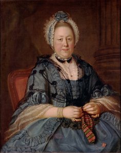 トルスタヤ伯爵夫人の肖像、néeLopukhina、1768 作： Ivan Petrovich Argunov