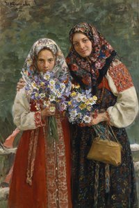 草原の花、1913