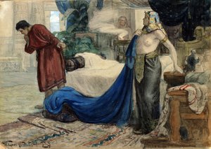「ヨセフとプティファルの妻」1900年頃（水彩、グワッシュ）