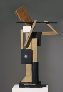 ミュージシャン、1916年。 作： Ivan Vassilyevich Klyun