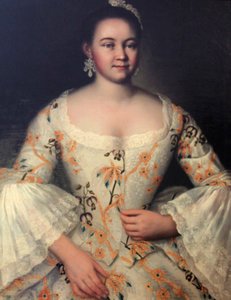 ステパニダ・ステパノフナ・ヤコブレバ」1757年～1761年頃 作： Ivan Vishnyakov