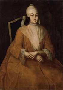 アンナレオポルドヴナの肖像、ロシアの摂政1718年から1746年、1740年から1746年の間に 作： Ivan Yakovlevich Vishnyakov