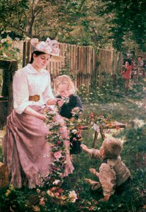 夏、c1889-1890 作： Ivana Kobilca