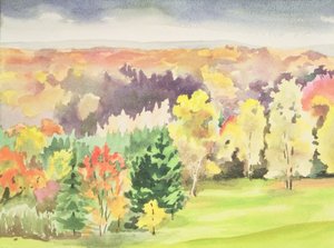 No.64 Autumn、Beaufays、Liege、Belgium（wc） 作： Izabella Godlewska de Aranda