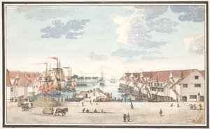 ベルゲンの醸造所 作： Johan Christian Dahl