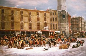 ホワイトライオンホテルアンドタバーン、ブリストル、1873年 作： J.C. Maggs
