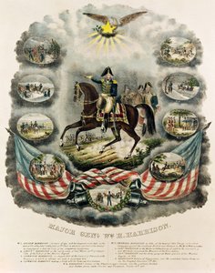ウィリアムヘンリーハリソン少将、1813年 作： J.C. Richard