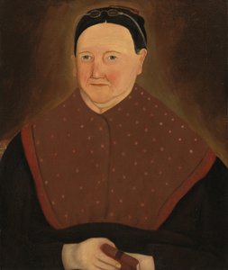老婦人の肖像、1848年。 作： J.C. Robinson