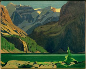 大原湖 作： J.E.H. MacDonald