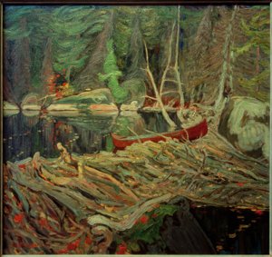 ビーバーダム 作： J.E.H. MacDonald