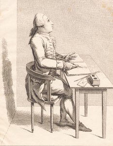 デスクの紳士 作： J.F. Clemens