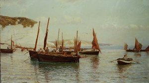 海に出るベルトロール船 作： J.J.Hamilton McCullum