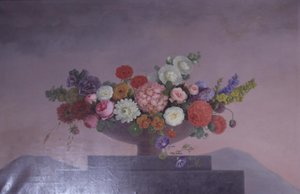 ボウルに花 作： J.L. Camradt