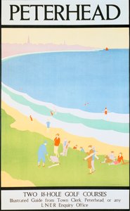 「ピーターヘッド」、ロンドン & ノース イースタン鉄道 LNER ポスター、c1930 作： JL Carstairs