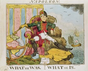 「彼は何だった。 「彼は何ですか」、ナポレオンの似顔絵（1769-1821）、S。ナイト発行