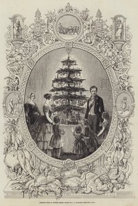 ウィンザー城のクリスマスツリー