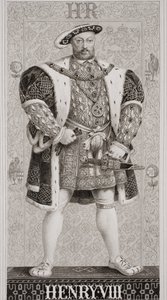 Henry VIII（1491-1547）from &39;Illustrations of English and Scottish History&39; Volume I