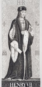 Henry VII（1457-1509）from &39;Illustrations of English and Scottish History&39; Vol I 作： J.L. Williams