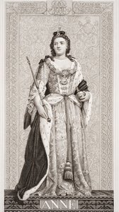 「英語とスコットランドの歴史のイラスト」第II巻のアン女王（1665-1714）
