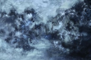 神秘の青の洞窟 作： 
