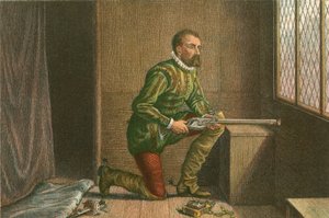 リージェントモーレイのアプローチを待っているジェームズハミルトン 作： J.M.L. Ralston