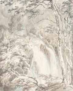 瀑布、17951796。 作： Joseph Mallord William Turner