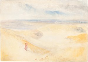 1827年頃のヨークシャーの川。 作： Joseph Mallord William Turner