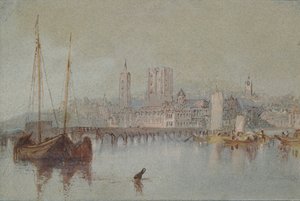ボーガンシー、1830年頃 作： Joseph Mallord William Turner
