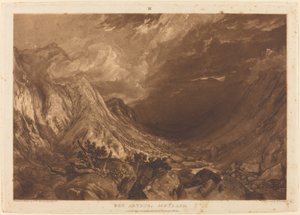ベン・アーサー、1819年出版。 作： Joseph Mallord William Turner