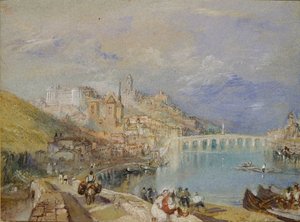 ブロワ、1830年頃 作： Joseph Mallord William Turner