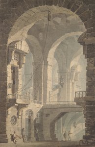 暗い刑務所 暗い刑務所、1790-99。 作： Joseph Mallord William Turner