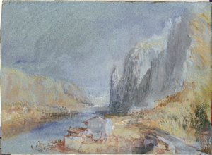 ディナン」1839年 作： Joseph Mallord William Turner