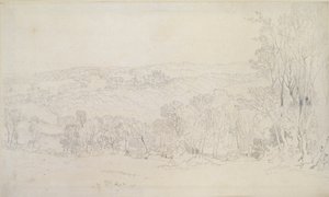 ローサー城の遠景 公園の風景 1809年 作： Joseph Mallord William Turner