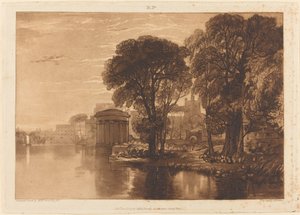 アイルワース、1819 年出版。 作： Joseph Mallord William Turner