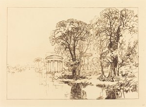アイルワース、1819年発行。 作： Joseph Mallord William Turner