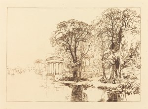 アイルワース、1819年発行。 作： Joseph Mallord William Turner