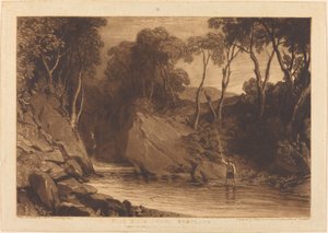 ブレア アソルの近く、1811 年に出版。 作： Joseph Mallord William Turner