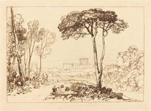 カンパーニャの情景」（1812年刊）。