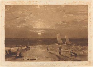 マイルドメイ シー ピース、1812 年に出版。 作： Joseph Mallord William Turner