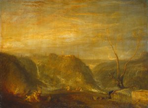プロセルピナのレイプ」1839年 作： Joseph Mallord William Turner
