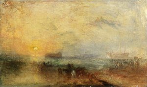 嵐の後の朝」1840～45年 作： Joseph Mallord William Turner