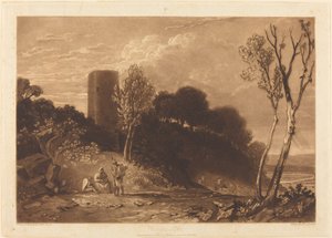 サセックス州ウィンチェルシー、1812年発行。 作： Joseph Mallord William Turner
