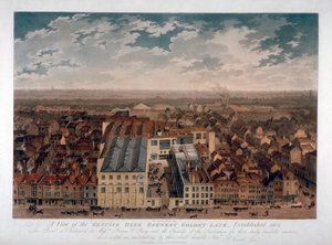 本物のビール醸造所、ゴールデンレーン、ロンドン、1807 作： JS Barth