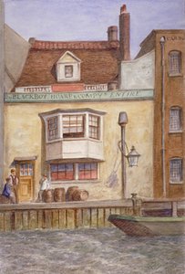 ザ ブラック ボーイ イン、セント キャサリンズ ウェイ、ステップニー、ロンドン、c1865 作： JT Wilson