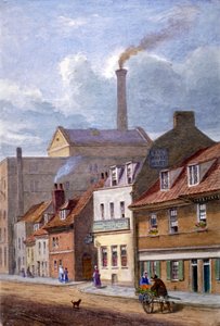 ザ ホワイト ハート イン、ハイ ストリート、シャドウェル、ロンドン、c1865 作： JT Wilson