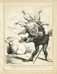 ル・トリブーレ』に掲載されたJ.ブラス（1847-1892）のイラスト 作： J. (1847 1892) Blass