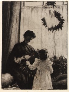 クリスマス・グリーン 作： J. Alden Weir